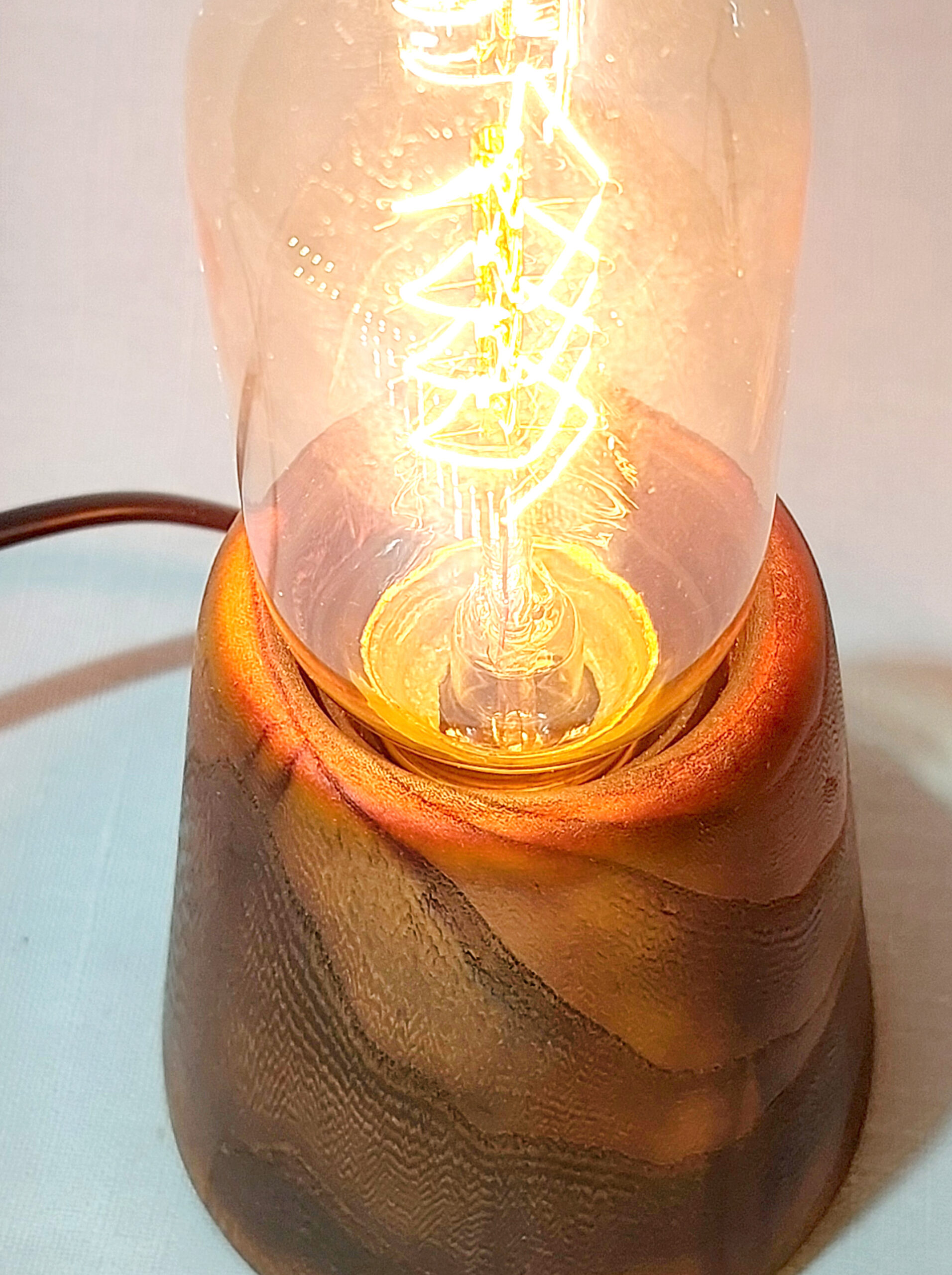 Світильник ручної роботи, вид згори