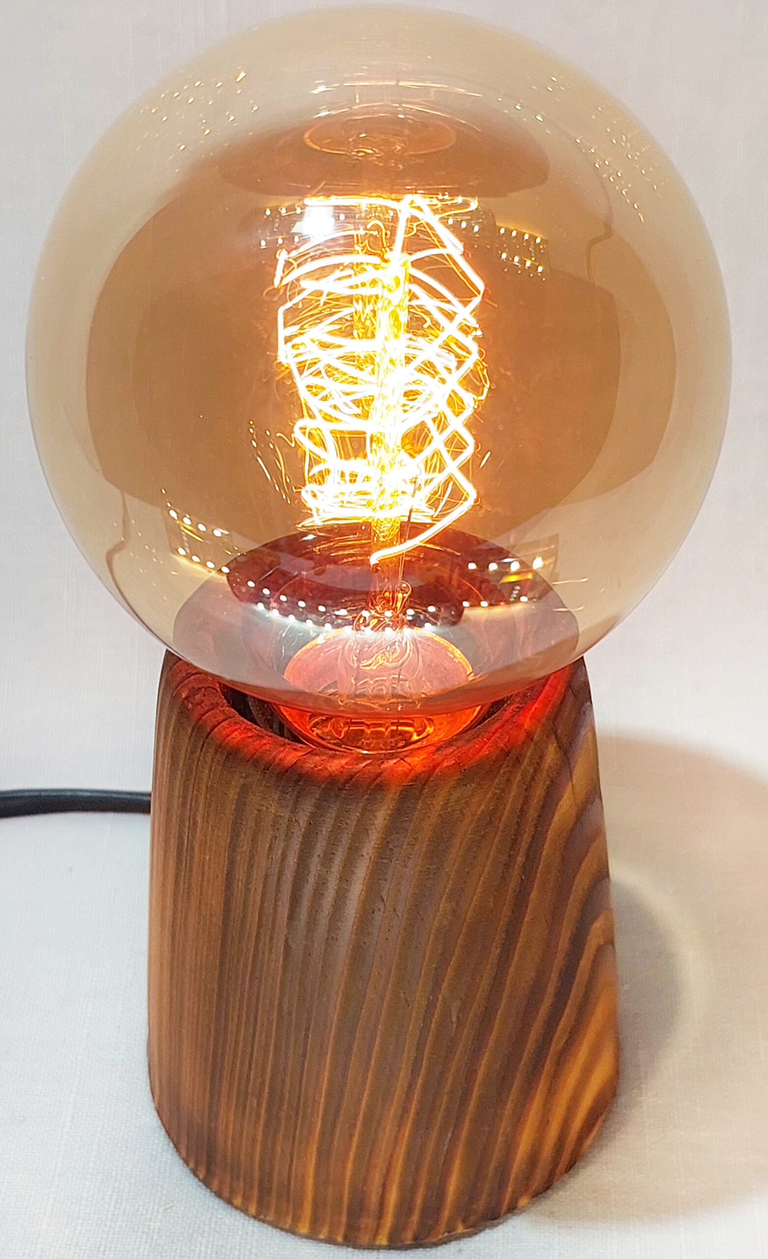 Світильник LOFT з круглою лампою Едісона