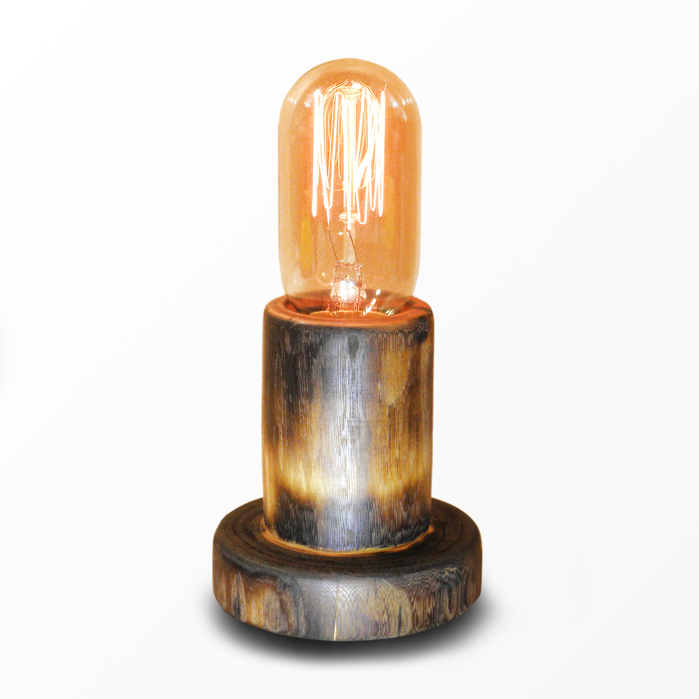 Факел - світильник ручної роботи з ясеня та лампою T10