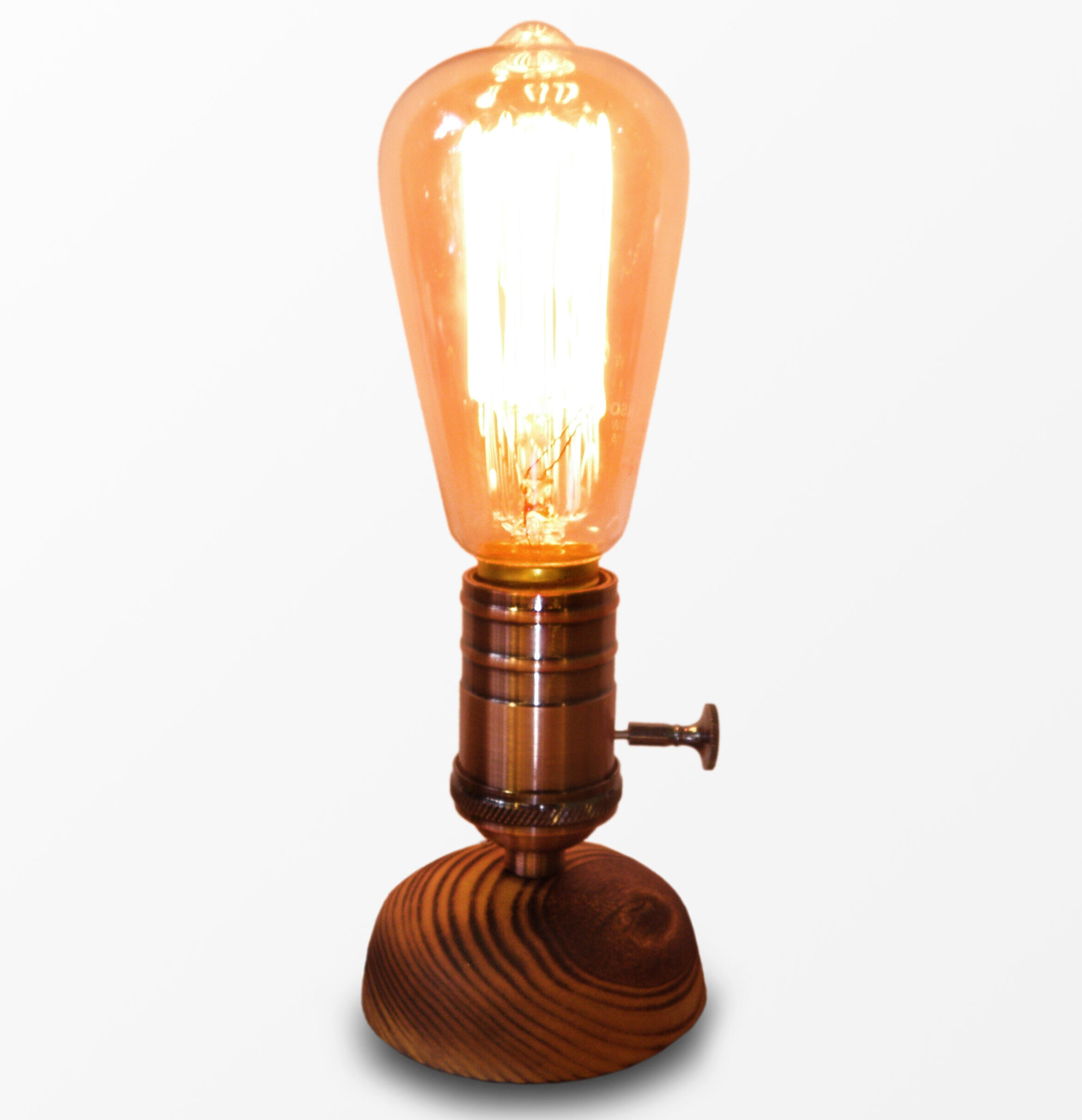 Світильник ручної робти Міні ясень напівтемний ST45G