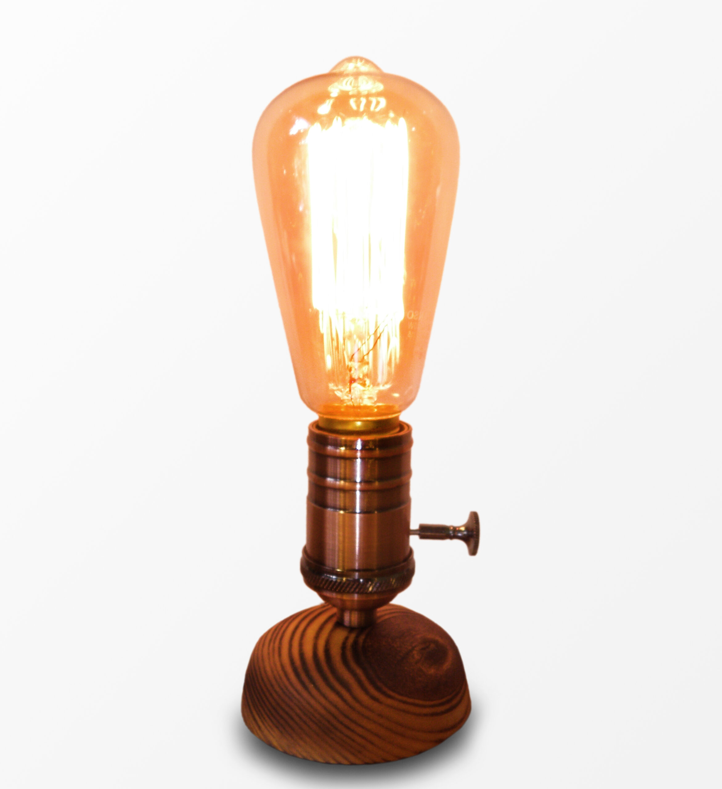 Світильник ручної робти Міні ясень напівтемний ST45G