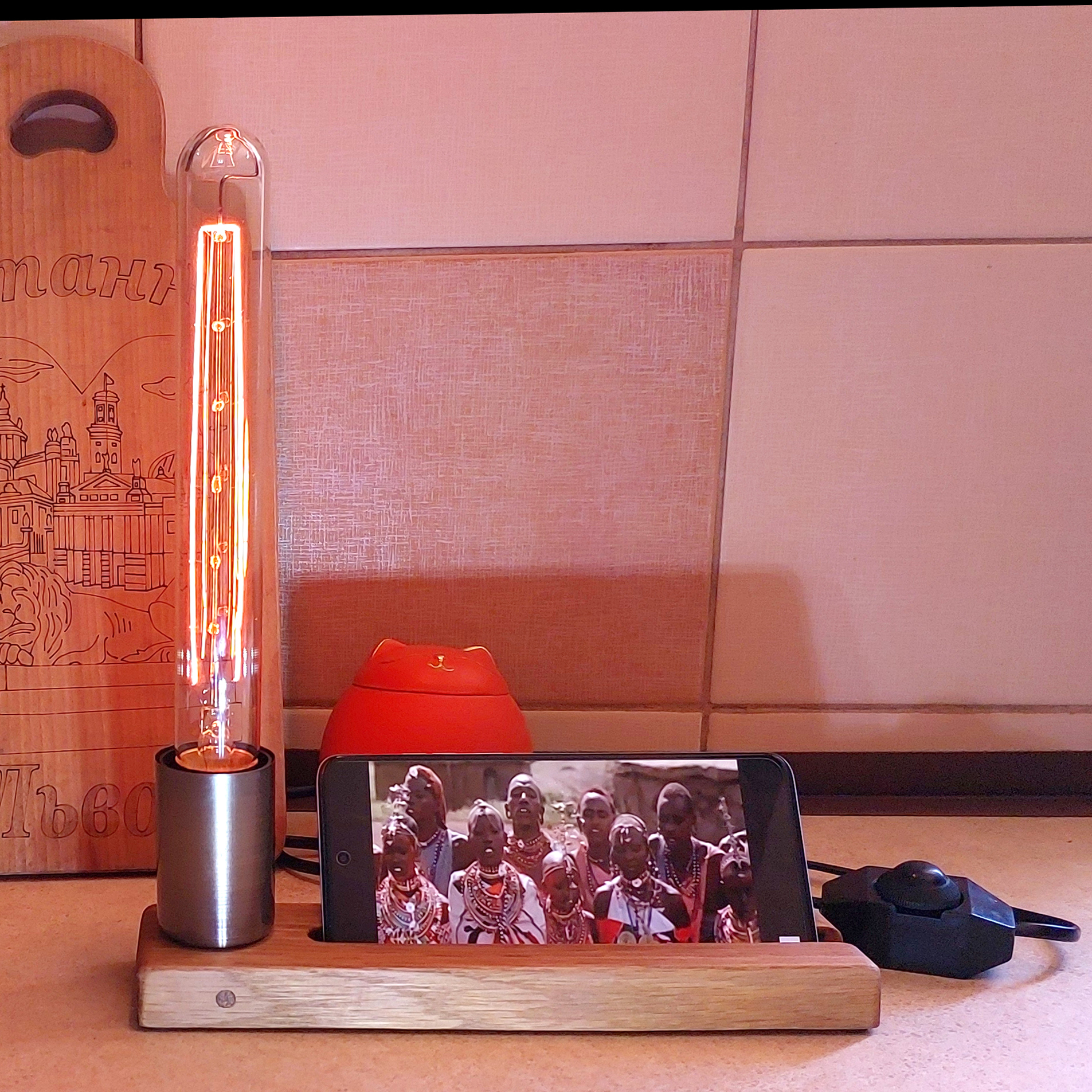 Світильник Підсвітло з лампою Едісона T225