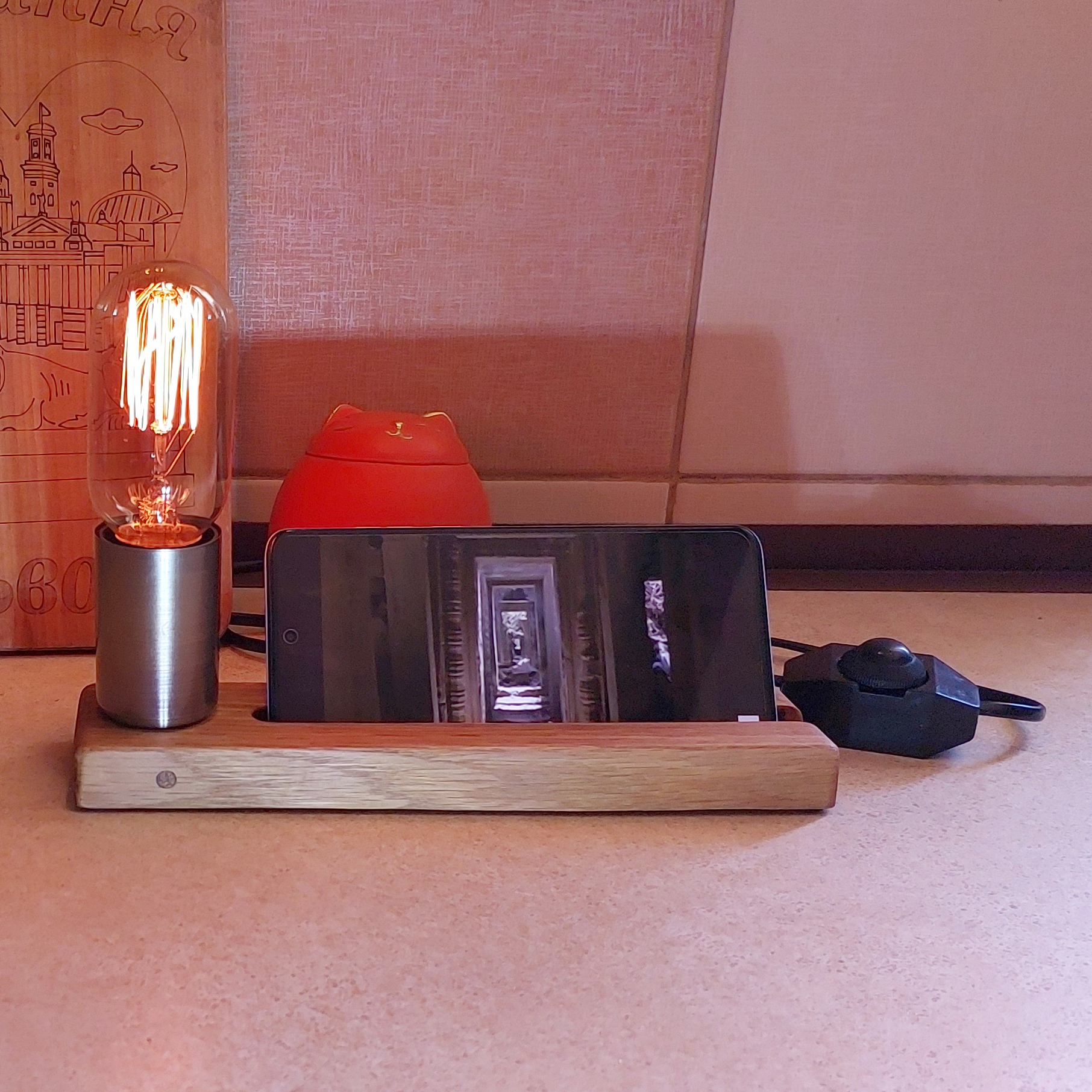 Світильник Підсвітло з лампою Едісона T45